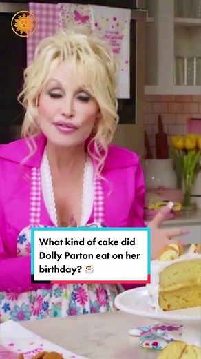 Dolly Parton describes what kind of cake she decided to eat on her birthday 🎂 #dollyparton #dollywood #dollyfam #cbsmornings