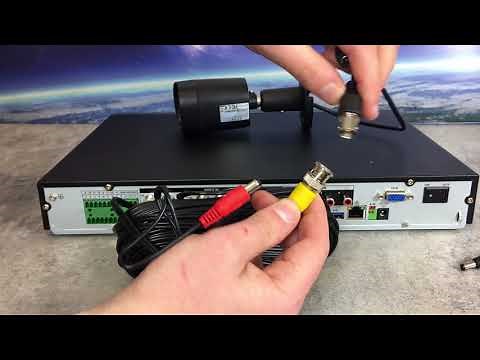 Connecting CVI or Analog Cameras to DVR
