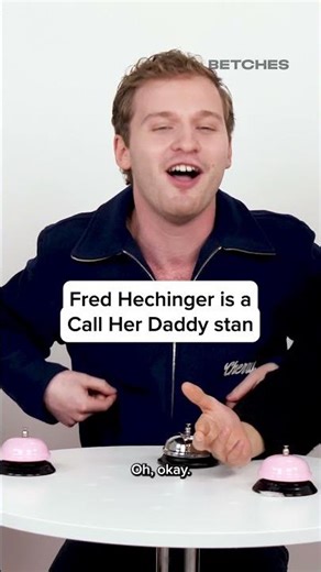 Fred Hechinger is a Call Her Daddy stan!