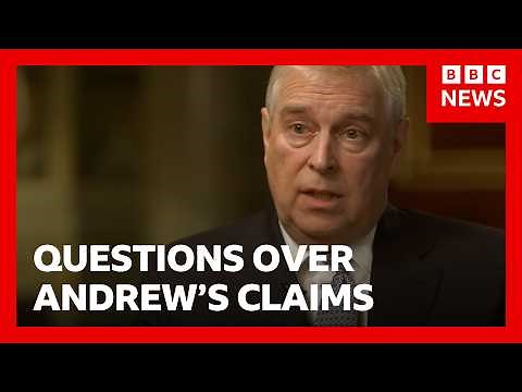 New Epstein file emails raise fresh questions over Andrew claims in Newsnight interview | BBC News