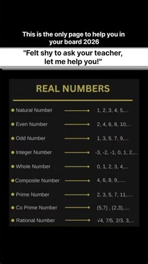 Real Numbers !!