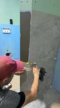 Porcelain Tile Installation on Wall