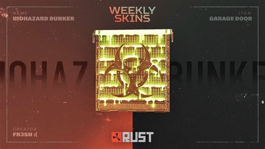 3.4K views · 26 reactions | Check out this week’s community-designed skins! ☣️️ Now live on the Steam Item Store, for a limited time only! Don't miss out, view the full collection here: https://store.steampowered.com/itemstore/252490/ | Play Rust | Facebook