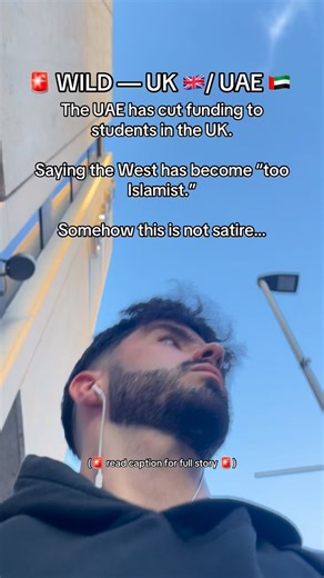 Roman Page ✞ on Instagram: "The UAE designates the Muslim Brotherhood as a terrorist organization, but they view UK campuses as incubators where this ideology operates unchecked. Abu Dhabi officials have therefore decided to cut funding citing a refusal to let their youth be re-educated by radical groups that are banned at home but normalized in the West. It’s not just the UK. Qatar has funneled over $6.5 billion into American universities since 2001, making it the top foreign donor. An investig