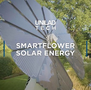 115K views · 1K reactions | The Smartflower is a system of solar panels that follow the sun throughout the day to produce clean energy ☀ | UNILAD Tech | Facebook