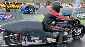 It’s the biggest, most prestigious race of the year for these 600 HP plus nitrous oxide Pro Mod Motorcycles and everybody is turning up the power to try to win the full event, dedicated to the late TT Jones. From the burnout, nitrous purge, nitrous explosion to the top speed and more we cover this Pro Mod drag bike race from Round No. 1 all the way to the final as top racers Ashley Owens, 70 year old legend Paul Gast FastBy Gast, an emotional Chris Garner-Jones, PDRA Racing champion Travis Davis