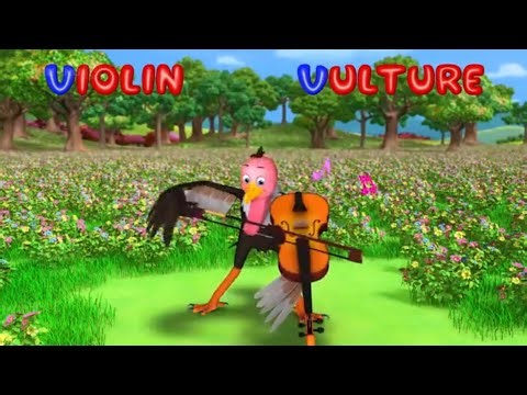 🎻🦅🎶 V for Violin and Vulture VVVV!! Sparta Chaos | ChuChu TV| AMAZING EFFECTS