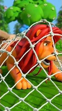 The Lion and the Mouse Tales, Animated Story for Kids #kindergarten #shorts