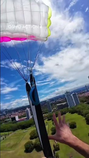 That base jump was fearless 🪂 DJI Osmo Action 4 🎬 ‪@Armankremer‬ #adrenalinerush