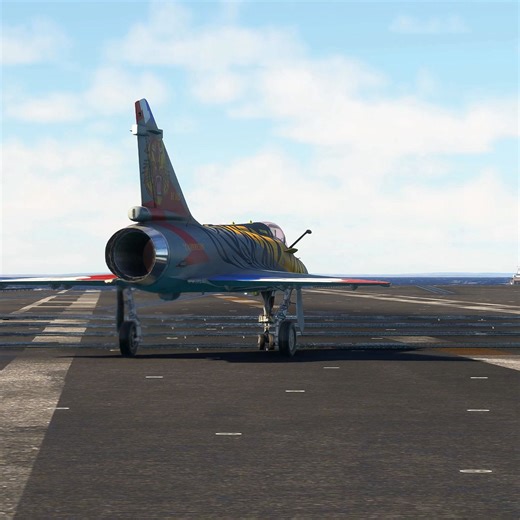 66K views · 847 reactions | Mirage 2000 Takeoff From Aircraft Carrier | Flying SIM Part 3 | Golden Crow | Facebook