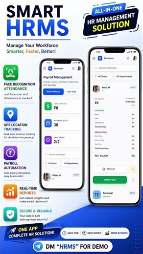 Stop Using Excel ❌ Try This Smart HRMS App 😳🔥 #shorts