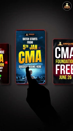 CMA Foundation Free Batch Starting from 5th Jan | Success Begins Here 🚀