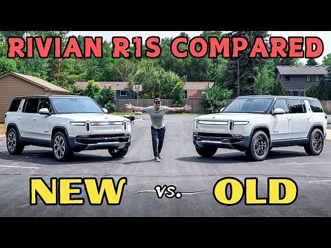 Rivian R1S Gen 1 vs Gen 2 Side By Side! Here Are All Of The Changes