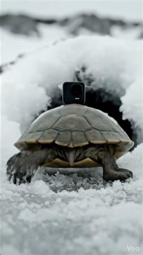 Turtle's Secret Life Revealed! 🐢 Tiny Camera Goes Underground