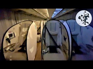 Sleeping in Japan’s Capsule Night Bus with Amazing Seat | Willer Express Bus - Reborn Tokyo - Osaka