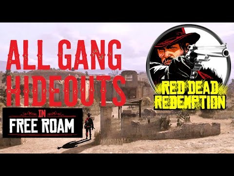 [RDR1 - Multiplayer] All Free Roam Gang Hideouts | Xbox Series S (1080p60)