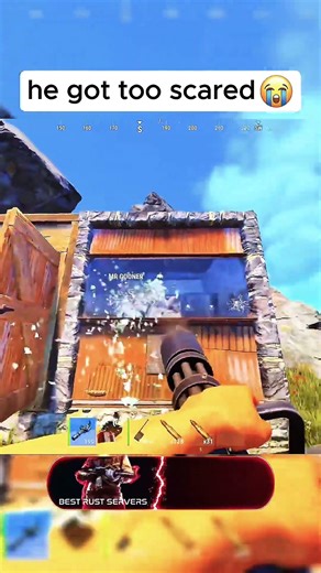 Don’t be scared bro 😭 #rust #rustgame #rustclips