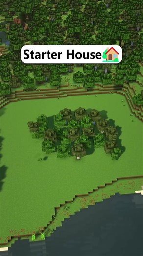 Beginner-Friendly Starter House in Minecraft