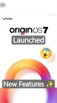 Origin Os 7 New Features ✨| Transperant widgets | Origin Os 7 #originos6 #vivo #iqoo