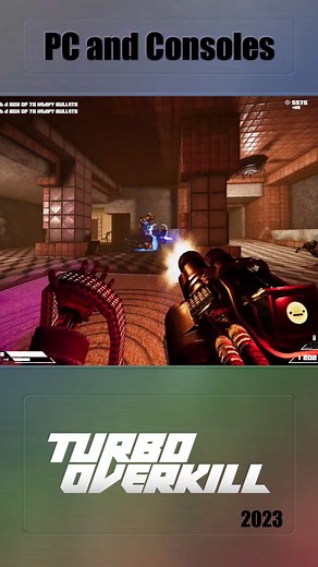 4.7K views · 51 reactions | Turbo Overkill · PC and Consoles · Trigger Happy Interactive, 2023 | NoSoloBits | Facebook
