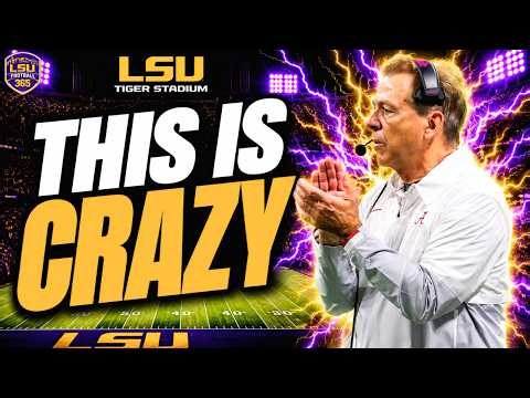 Nick Saban PRAISES LSU...