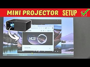 Cibest Mini Projector Setup - Model W13 - DEMO Step-by-Step