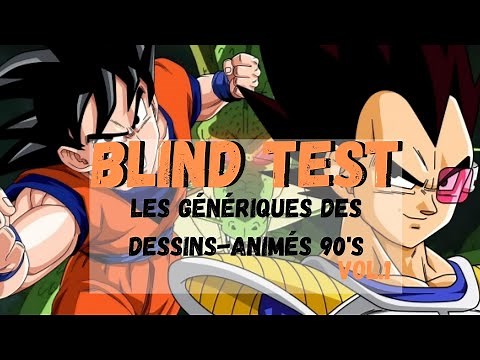 Blind Test Dessins Animés des années 90 (avec réponses)