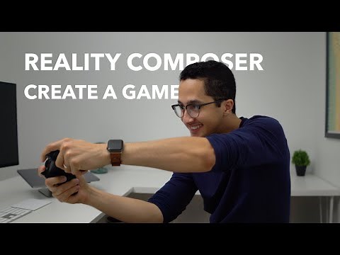 Create Your First Augmented Reality Game Without Code // Reality Composer Tutorial