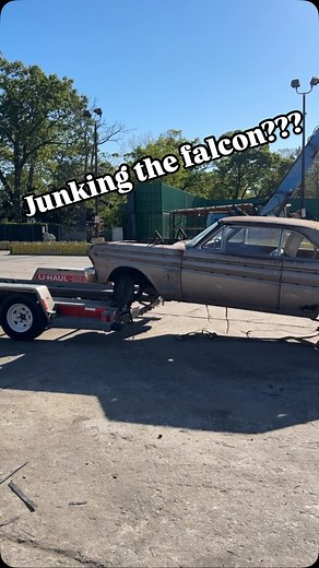 2.2K reactions · 70 shares | Junking the falcon??? Subscribe to YouTube & watch the full videos!!! #make #makeshiftgarage #makeshift #makeshifthappen #custom #funnyvideo #insane #wagon #chrysler #cars #ford #fyp #wow #skits #gofast #viralvideo #longisland #nyc #metal #crazystory #lawn #landscape #mower #free #howtodraw | Makeshiftgarage | Facebook