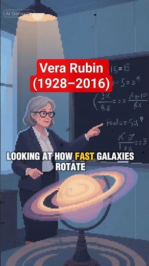Vera Rubin (1928–2016) #mythology #legend #storytime