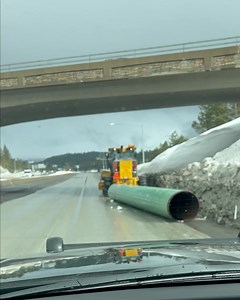 122K views · 1.4K reactions | Caltrans District 3 to the rescue! The metal pipes have been cleared and the Donner Gate to eastbound I-80 on-ramp is now open. ❄️Chain control: (3/12/23 5:15pm) • I-80 eastbound is R2 from Kingvale to Truckee. • I-80 westbound is R2 from Truckee to Rainbow.  #chptruckee #i80problems | CHP - Truckee | Facebook