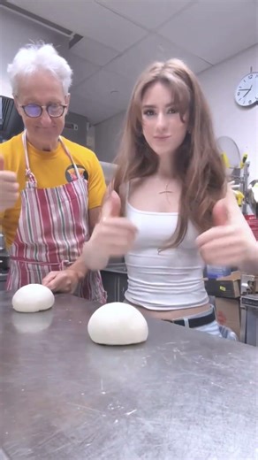 Rolling dough with Papa Bruno!! #pizza #pasta #italianfood #dinnertime #calgary #entrepreneur