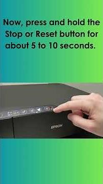 How to Reset an Epson Printer Quick Guide