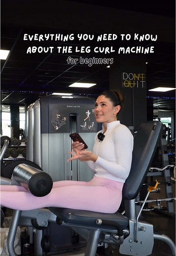 Seated Leg Curl Machine Setup and Form Guide
