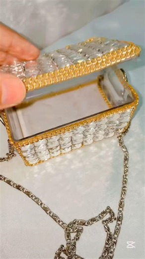 DIY clutch diamond purse 👛 #youtube