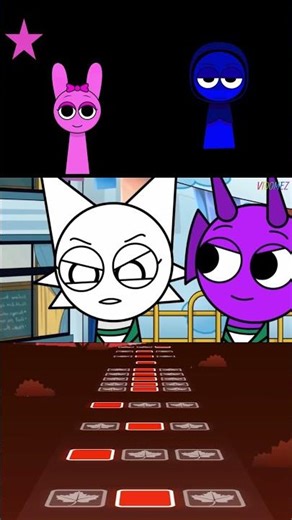 Sprunki and McQueen x Tiles hop #beatgame