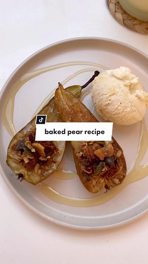 Autumn Baked Pear Recipe: A Warm and Delicious Healthy Dessert