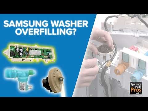 Samsung Top Load Washer Overfilling? Test These 3 Parts First
