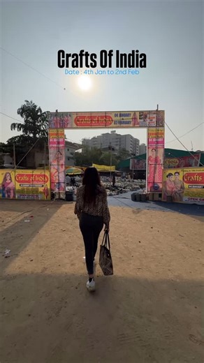 168K views · 257 reactions | Crafts of India 2025 is back. . . Date : 4th Jan to 2nd Feb . . - FREE ENTRY | FREE PARKING Location : AMC Ground Prahladnagar Time : 11AM to 9PM What you will find here: • Silk Cotton Sarees • Kashmiri Shawls • Wooden Furniture • Vintage Artifacts • Bhagalpur Silk • Pinteresty Ceramics • Dry Flowers • Rot Iron Furniture • Jawellary • Juttis | Trendy Food Ahmedabad | Facebook