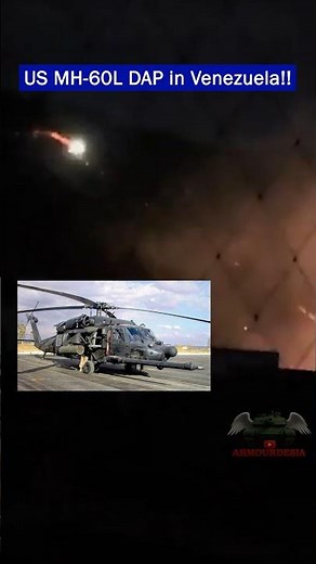 US Forces Deployed MH-60L DAP Attack Helicopter in Absolute Resolve in Venezuela!!