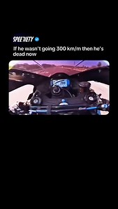 SPEEDIETY ® | If he hadn't been doing 300 km/h, he'd be dead now. 😳💥 One split-second saved him — terrifyingly close. Don’t try this. This video is for... | Instagram