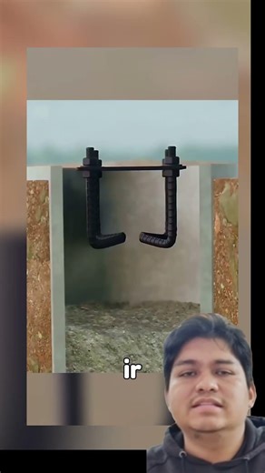 Correct way to install a concrete footing #viralvideo #architecture #shorts #construction