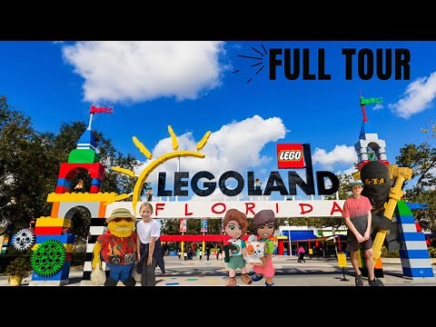 LEGOLAND Florida FULL TOUR | Legoland ATTRACTION GUIDE - ALL RIDES at Legoland Florida #legoland