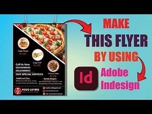 Make A Professional Flyer In Adobe Indesign - Yahya Designer