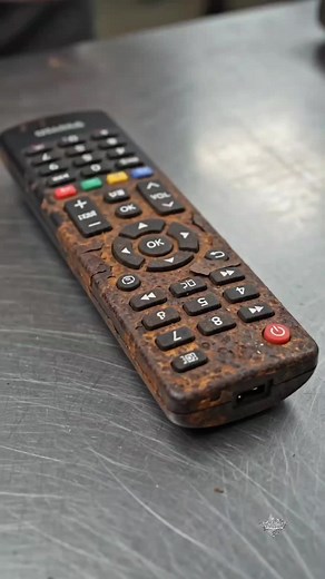 Rust Removal on Corroded Remote Control | Restoration