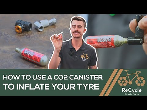 How to Use a CO2 Canister to Inflate Your Tyre