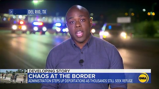 Images show border patrol agents attempting to push back migrants