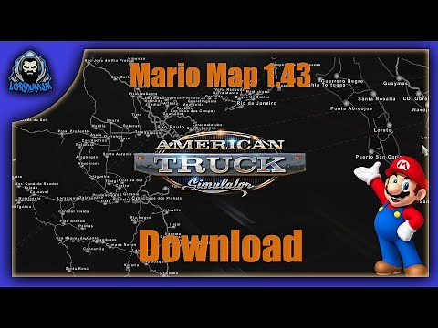 American Truck Simulator 🔴 Mario Map 1.43 🔴 Setup Guide 🔴