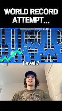 World Record Attempt In Geometry Dash