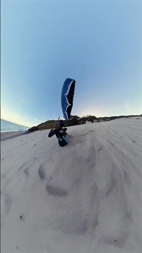 Sailing the Sand | Speedfly Dunes Swoop #speedflying #newzealand